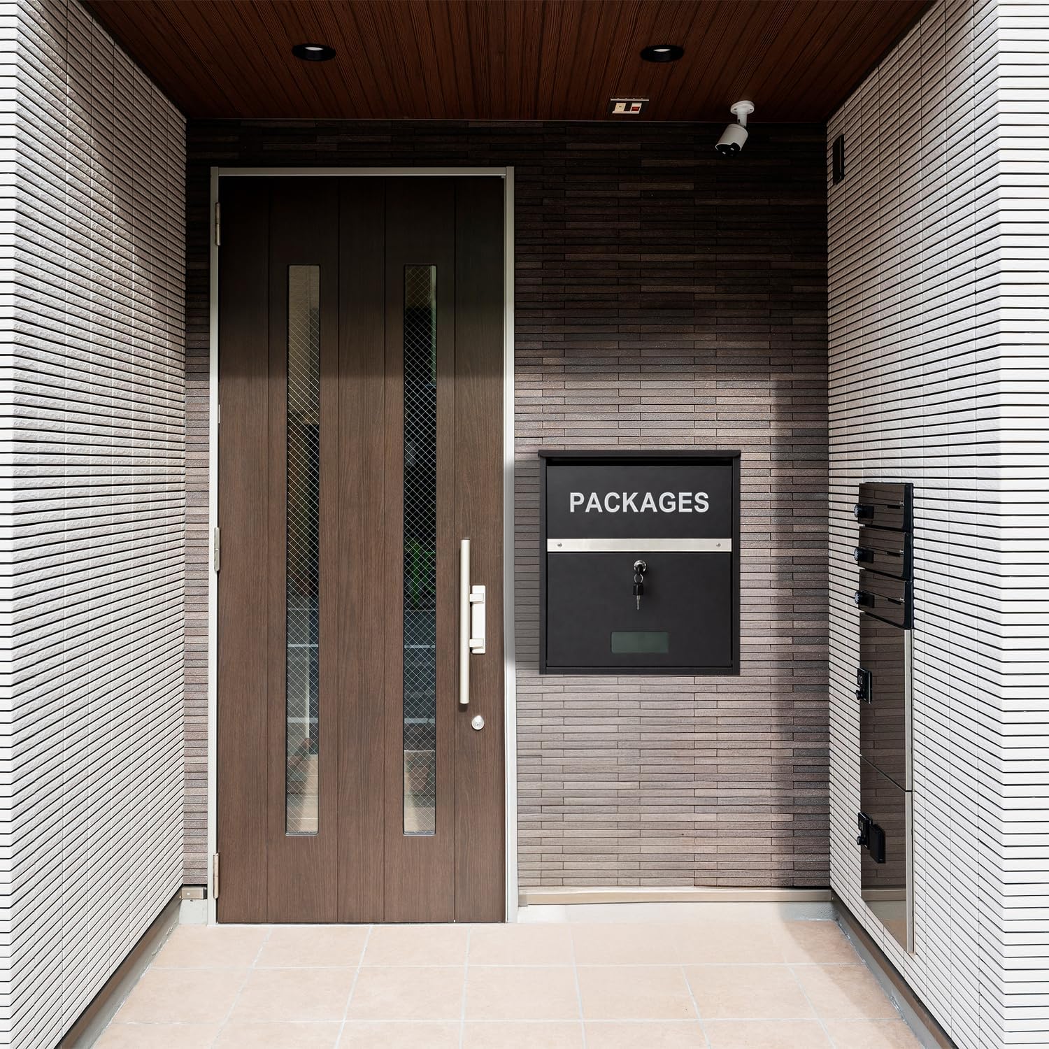 Boxfort parcel box installation